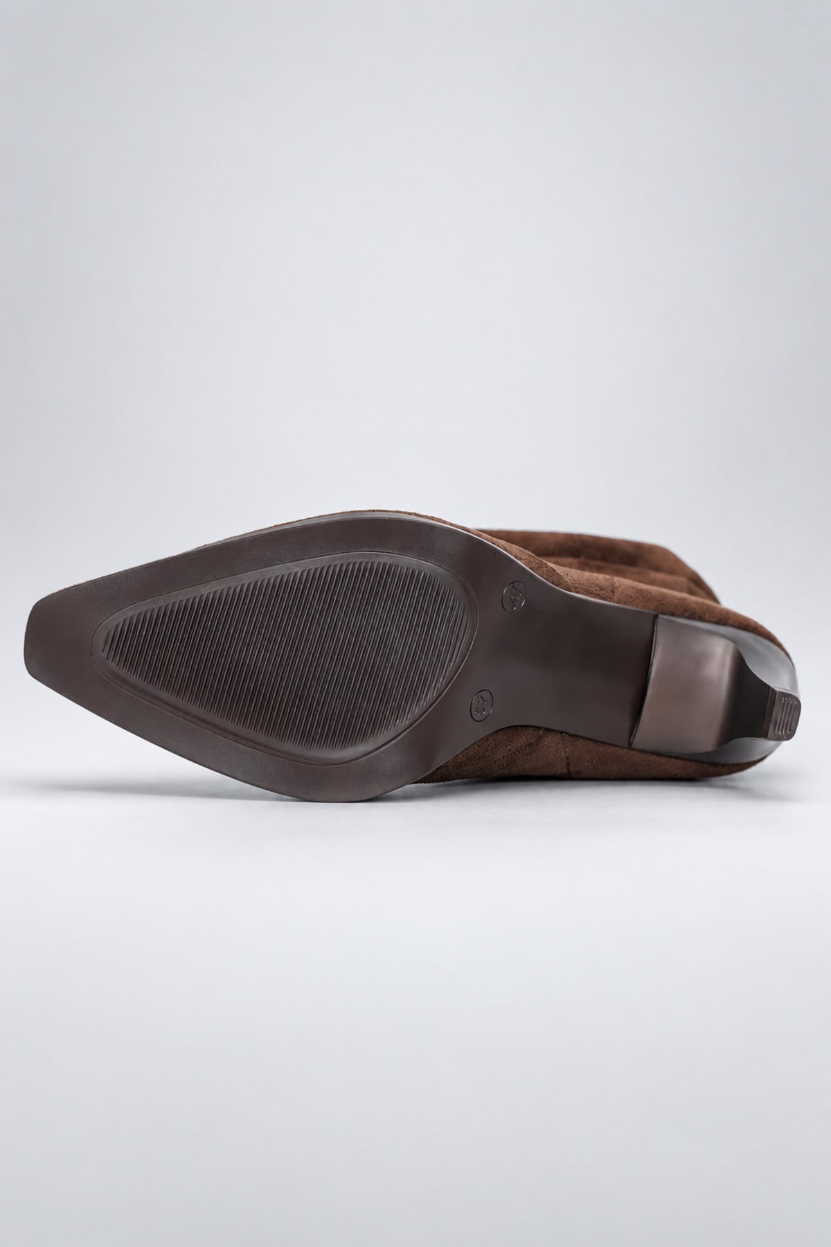 Slouchy Stiletto Topuklu Bot - Kahverengi